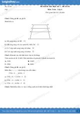 Đề số 20 - Đề kiểm tra học kì 1 - Toán lớp 4